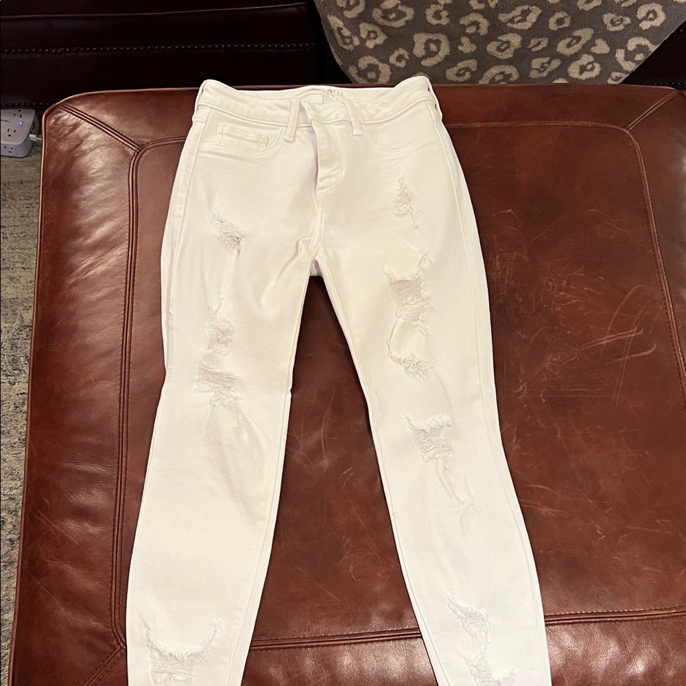 White jeans